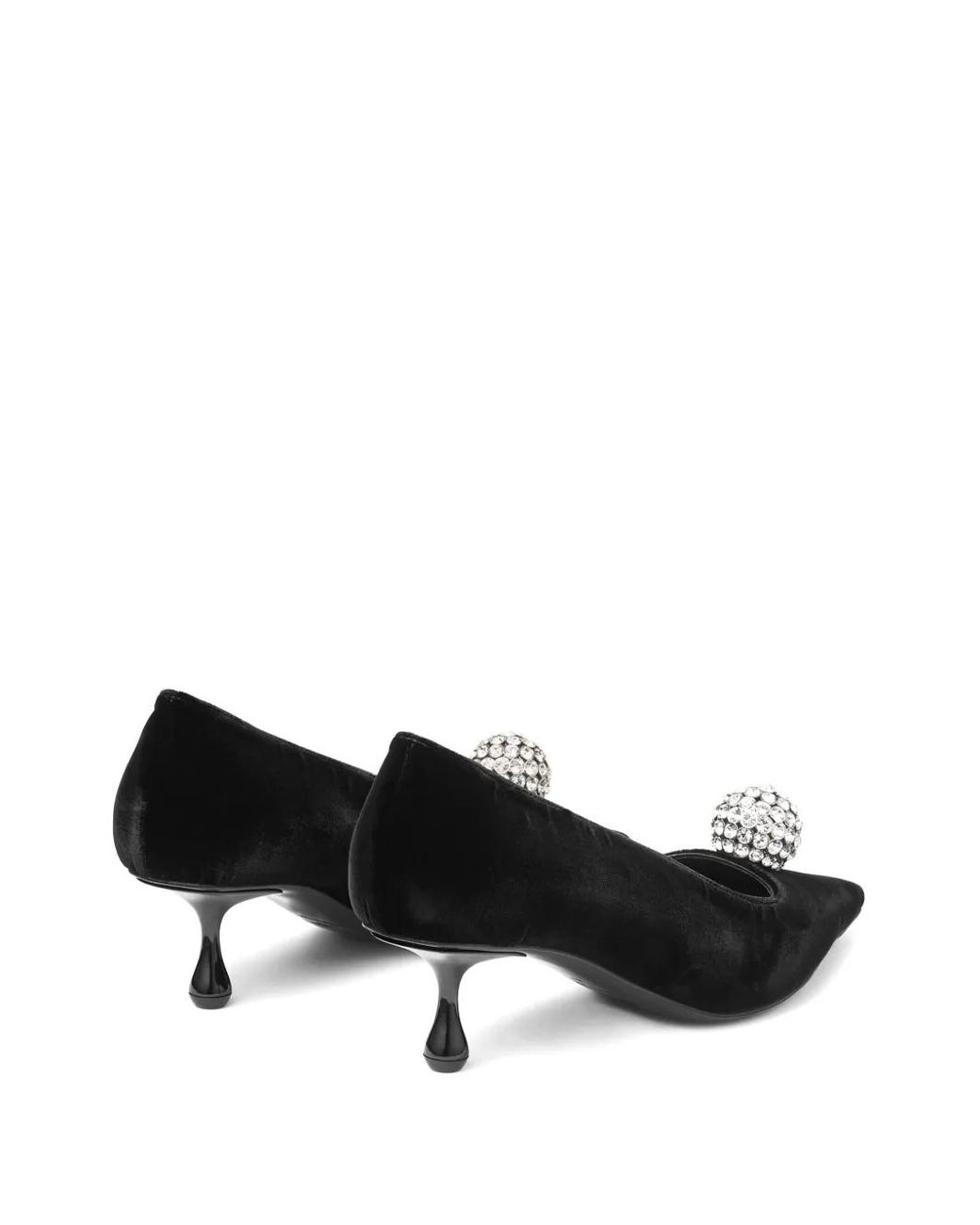 Jimmy Choo Black 50Mm Orb Pumps