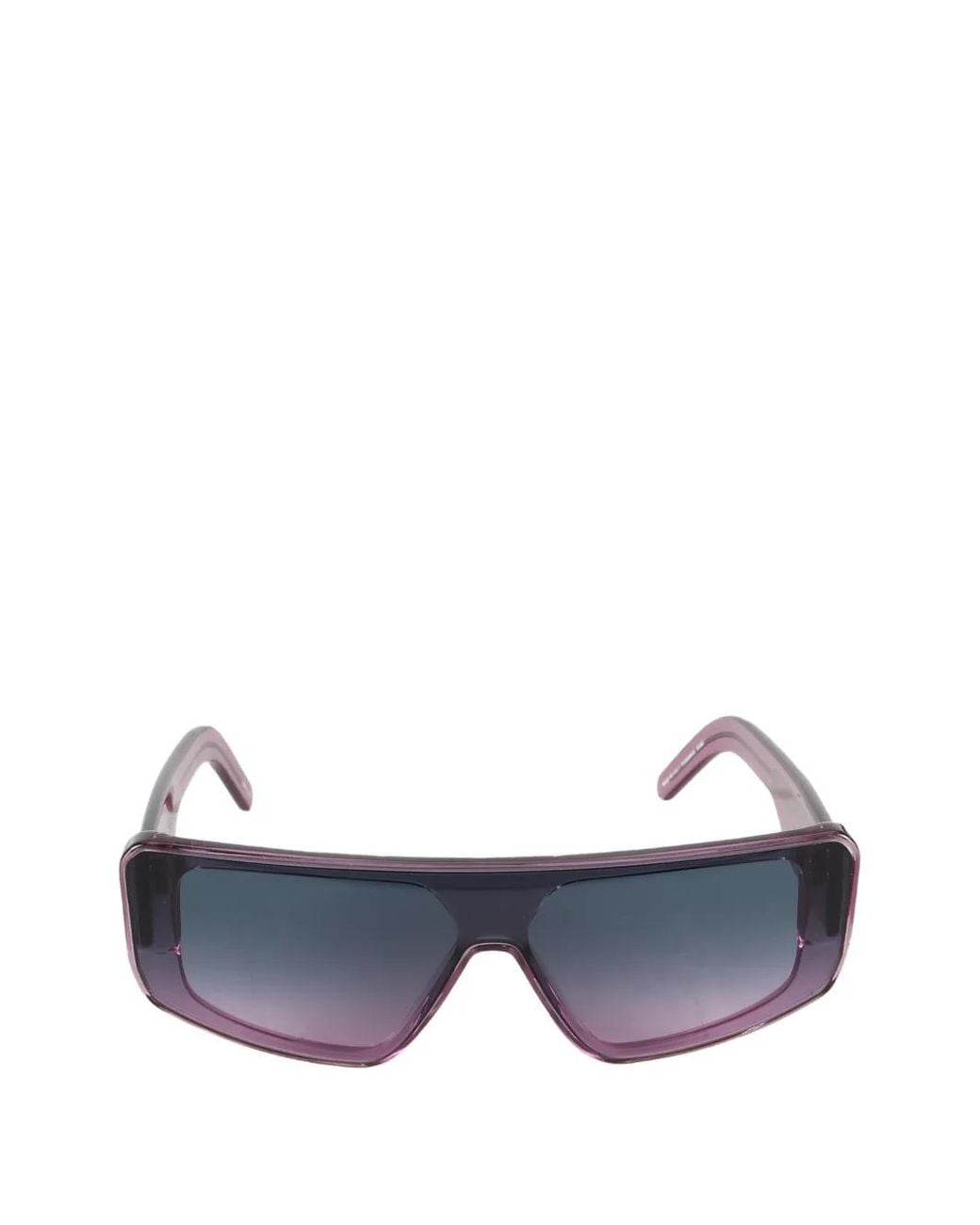 Rick Owens Blue Performa Sunglasses