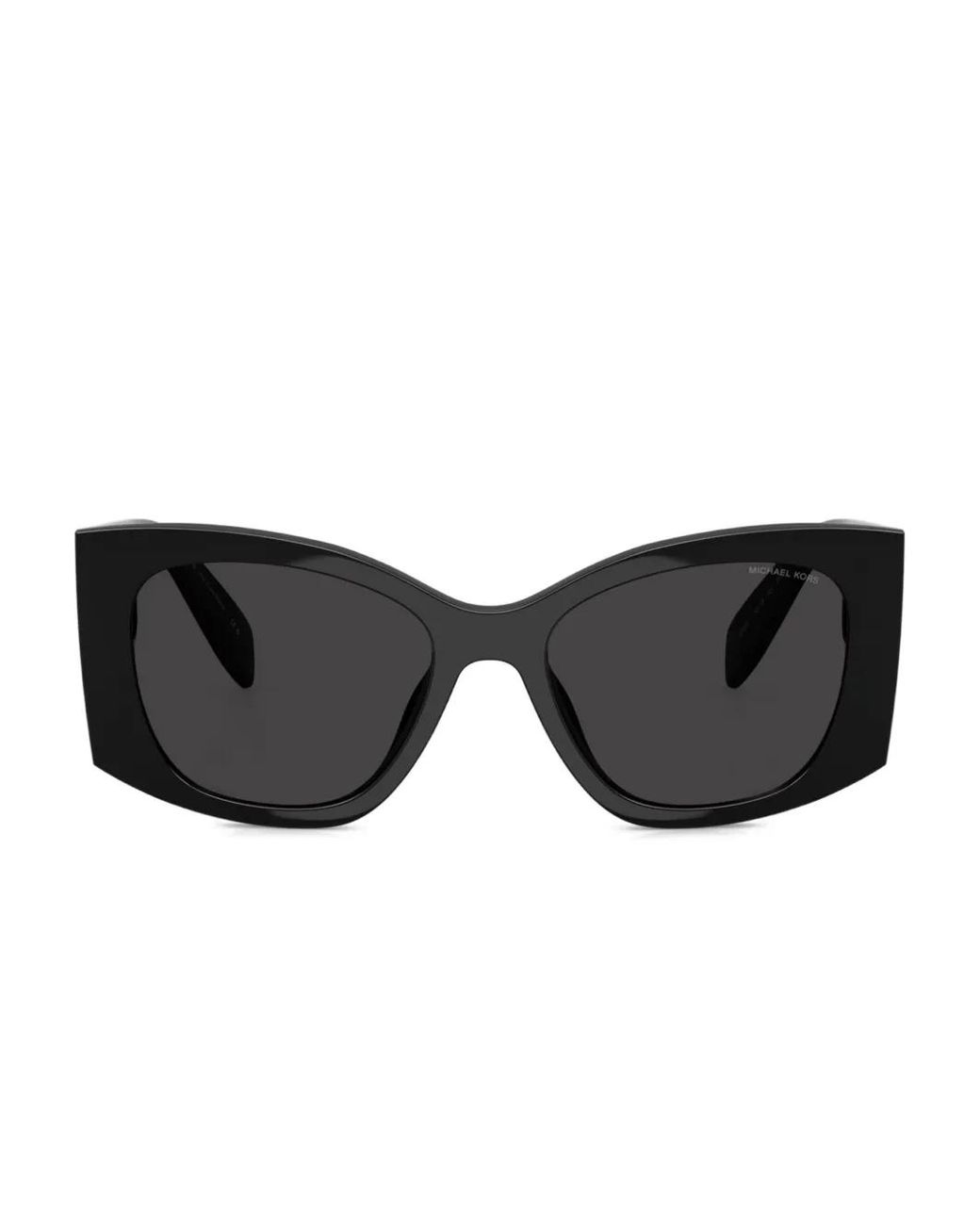 Michael Kors Black Oversized Logo-Plaque Sunglasses