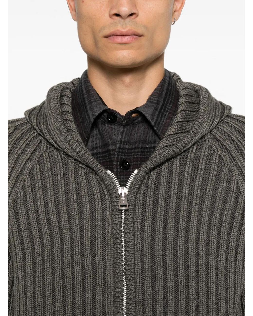 Our Legacy Gray Level Hoodie for men