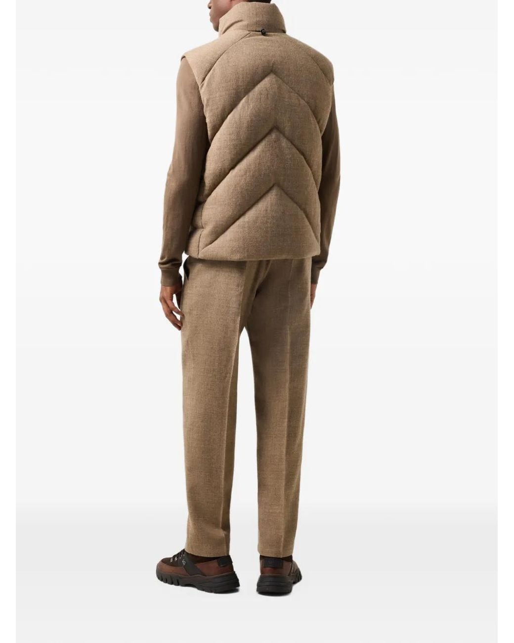 Bogner Natural Kendo Quilted Gilet for men
