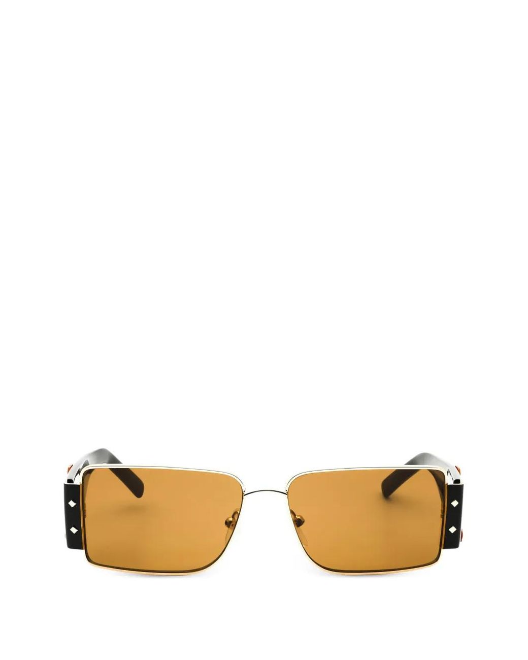MCM Metallic Lunettes De Soleil À Monture Rectangulaire