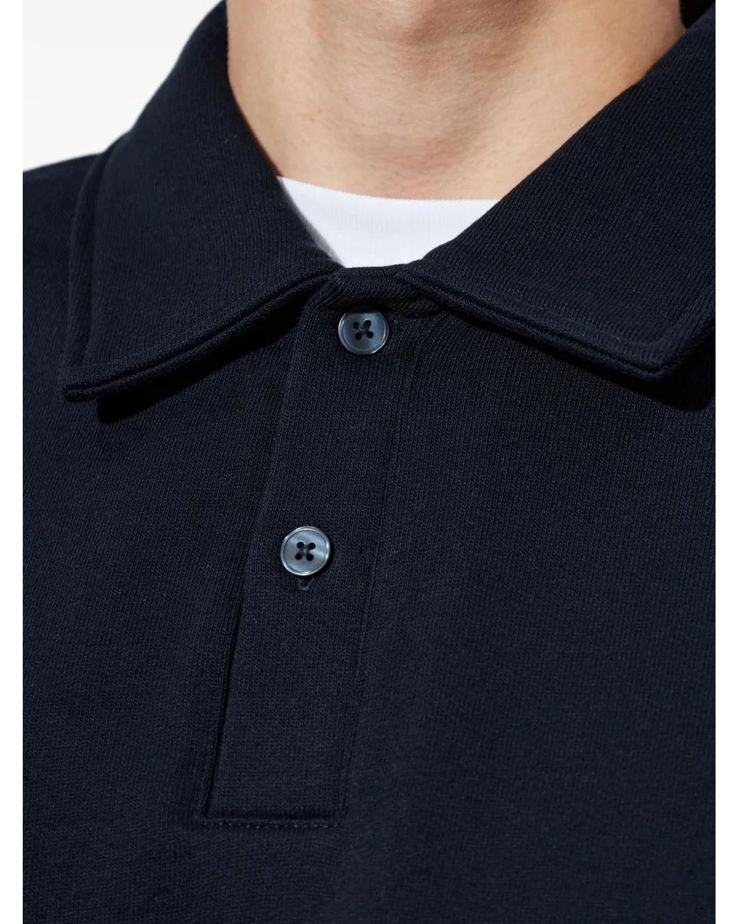 Samsøe & Samsøe Blue Samarcel Jersey Polo Shirt for men