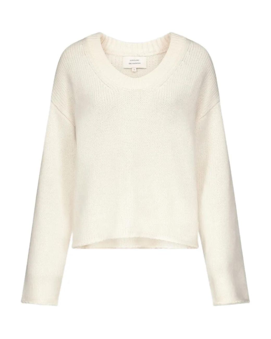 Loulou de Saison White Derry Sweater