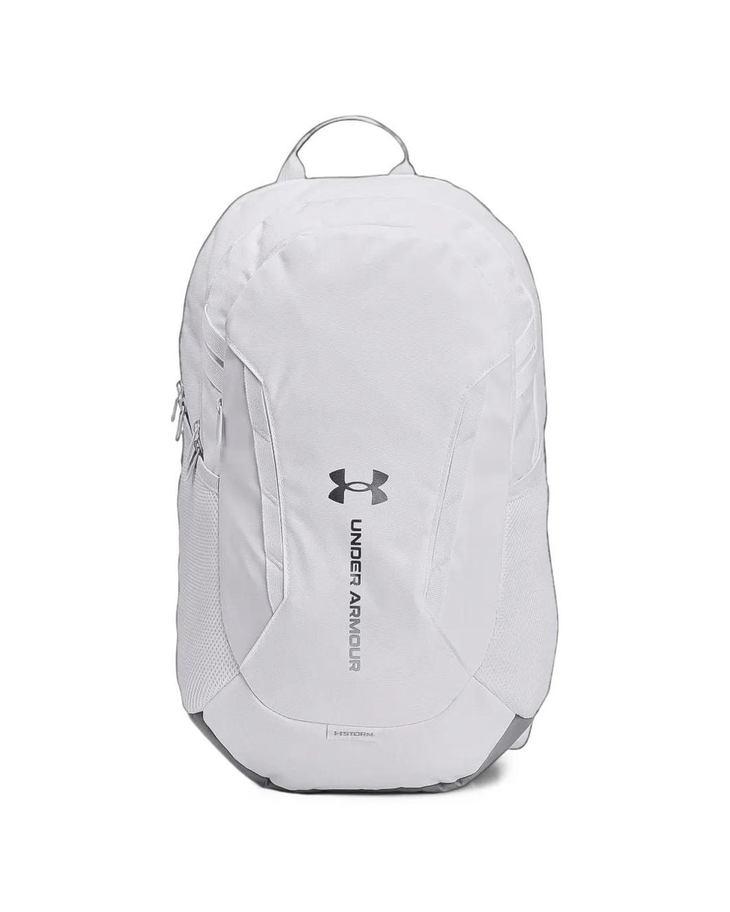 Under Armour White Hustle 6.0 Backpack