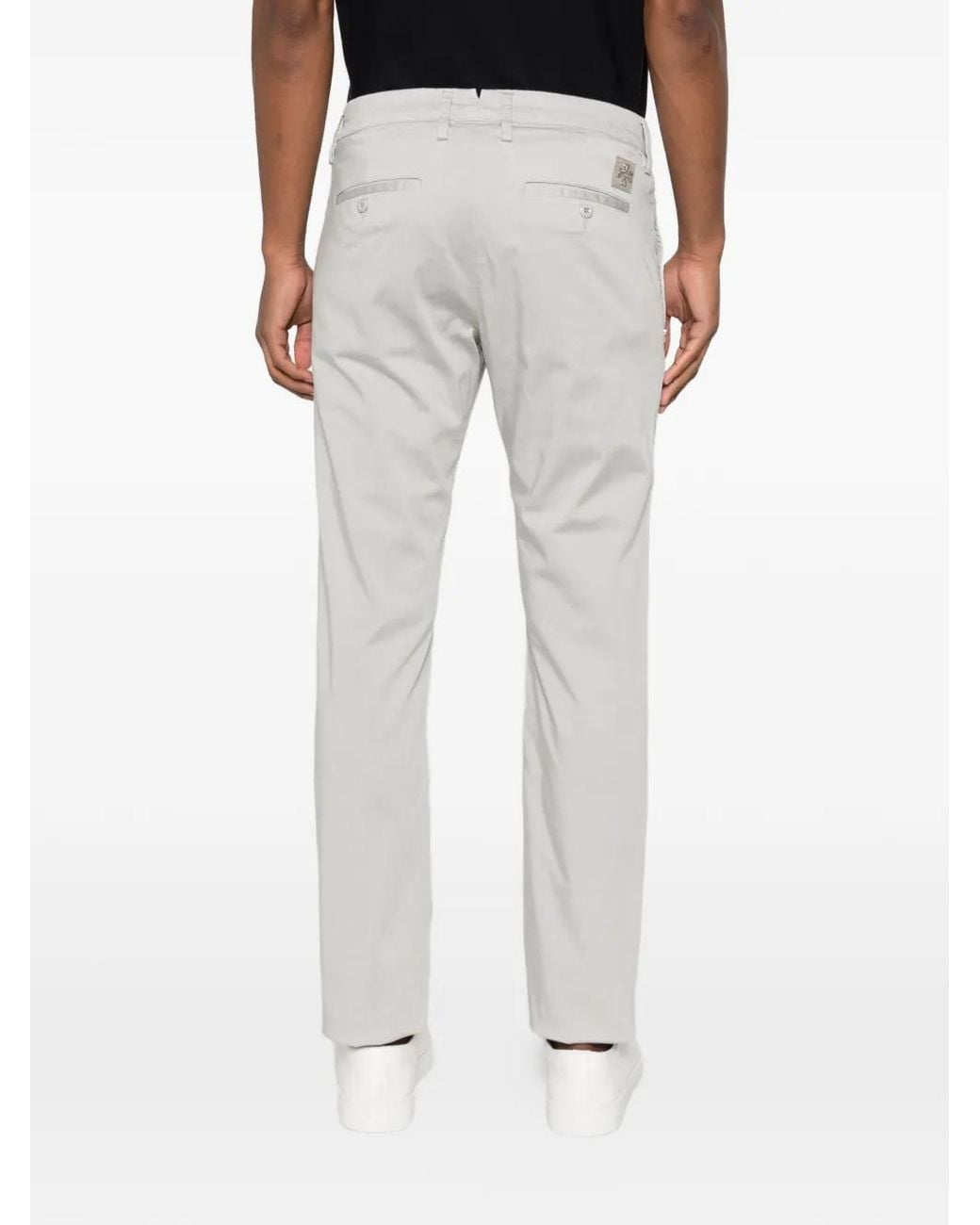 Pantalones Con Parche Del Logo Jacob Cohen de hombre de color White