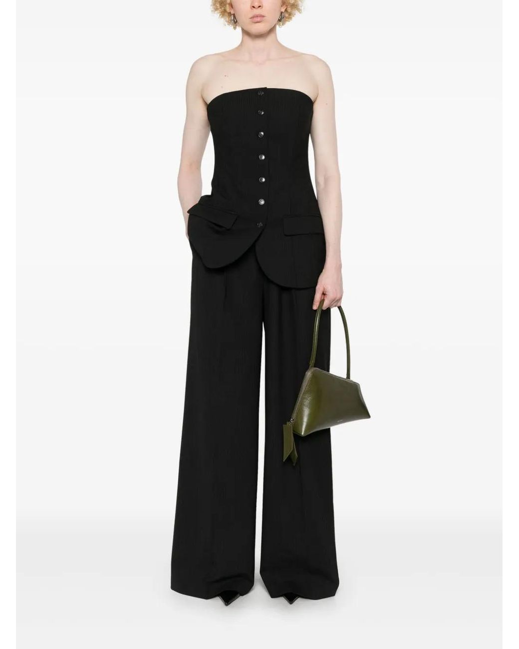 Herskind Black Jacqui Corsage Top
