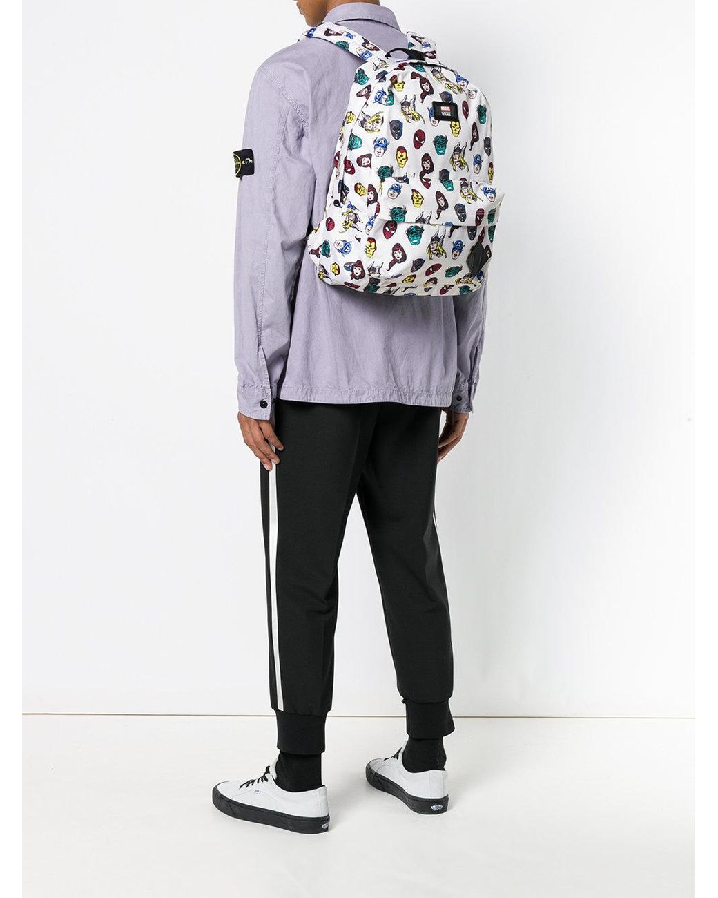 X Backpack in White for Men | Lyst