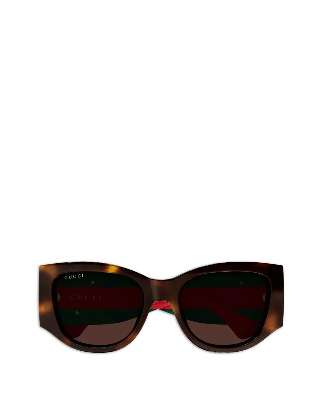 Gucci Black Web Stripe Sunglasses