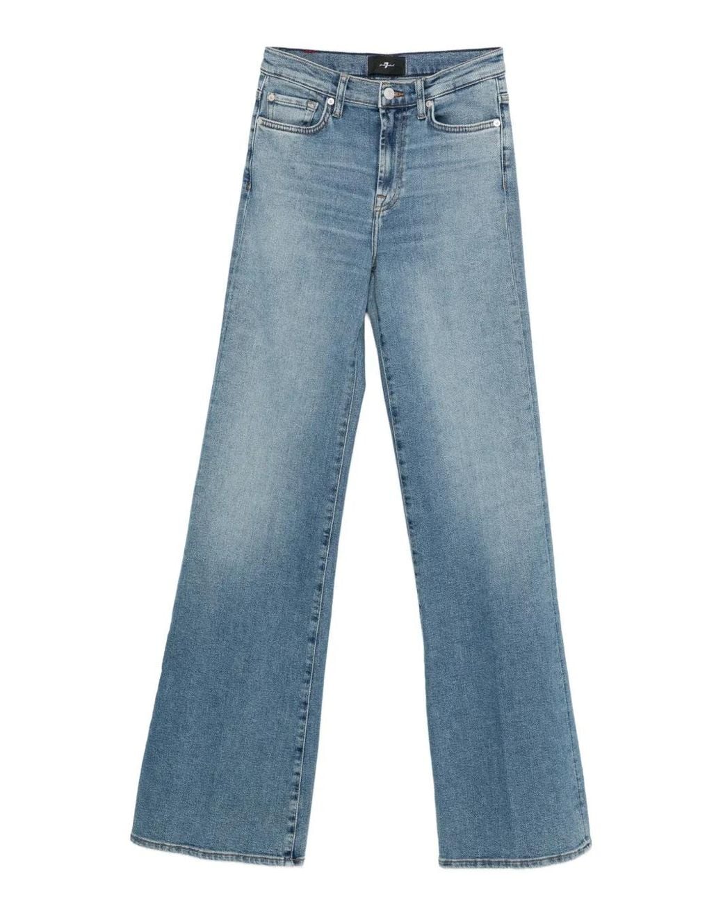 7 For All Mankind Blue Modern Dojo Five-Pocket Jeans
