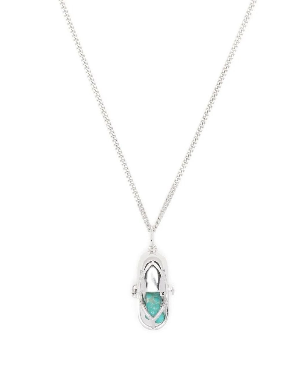 CAPSULE ELEVEN Metallic Capsule Pendant Necklace