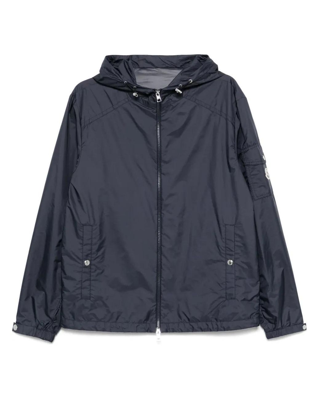 Moncler Blue Polyamide Etiache Jacket for men
