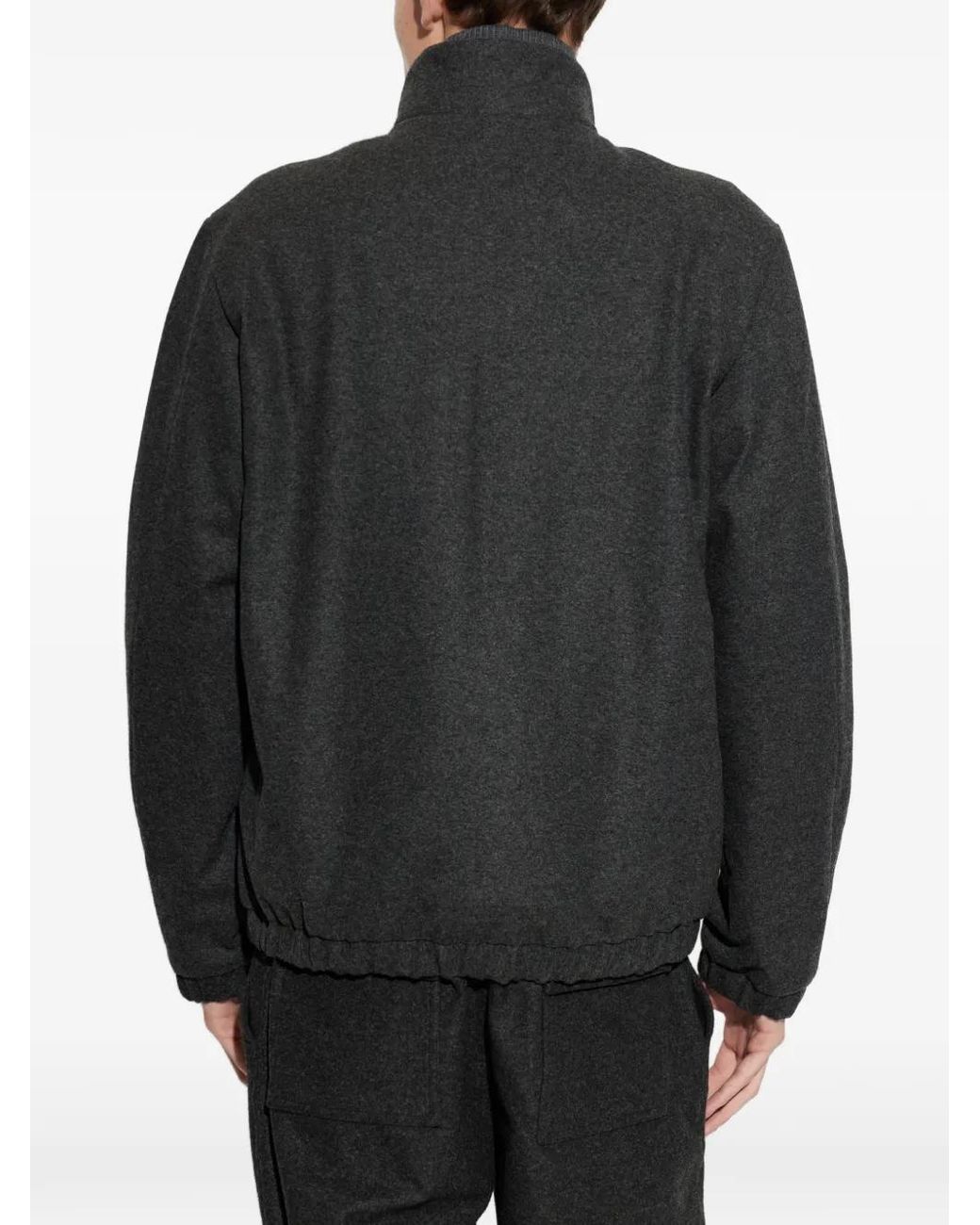 Moncler Gray Limberl Quilted Jacket for men