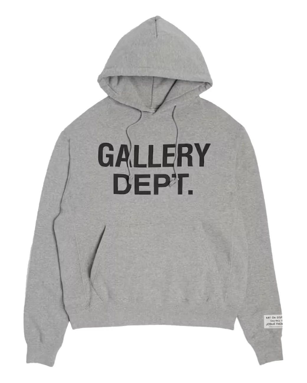 GALLERY DEPT. Gray Logo-Print Hoodie for men