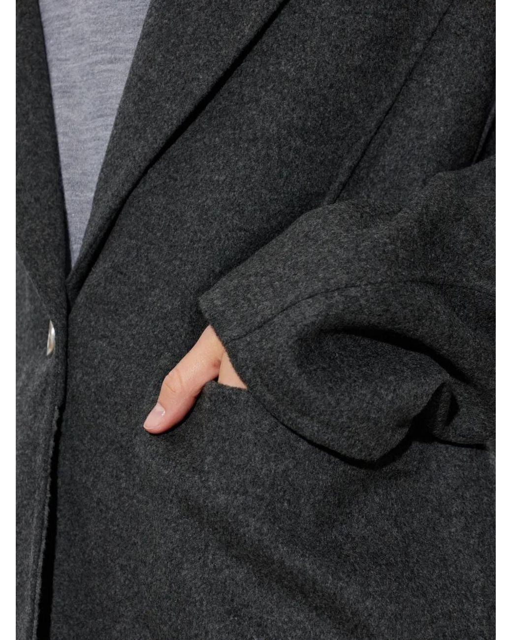 Abrigo Con Botones Givenchy de color Gray