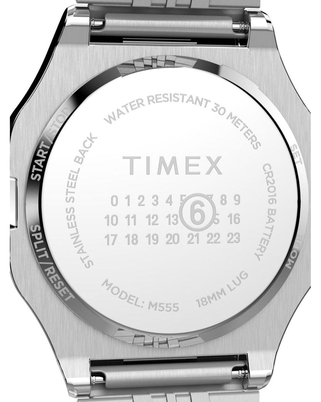 Timex X Mm6 Maison Margiela Stainless Steel 36Mm in White for Men