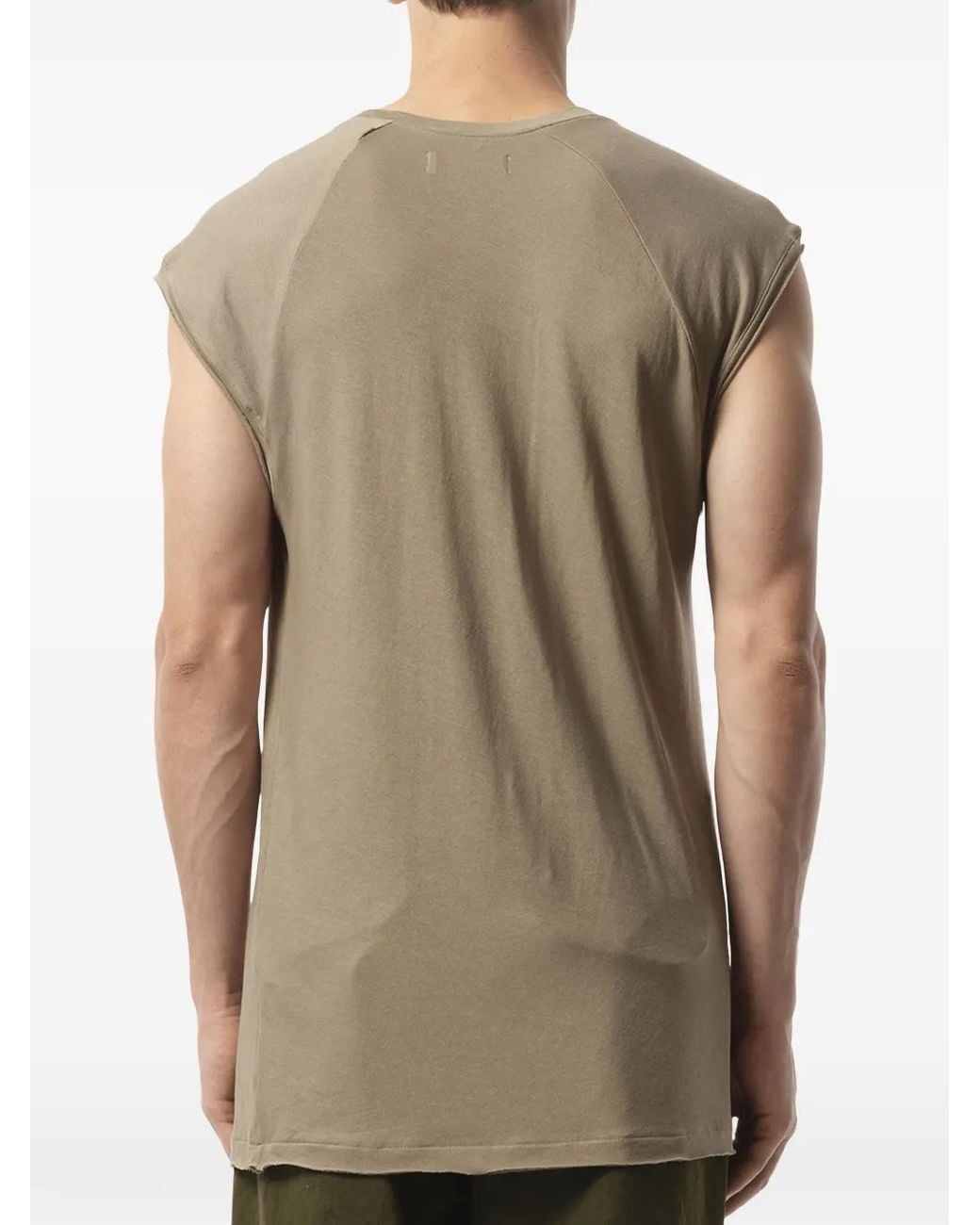 Entire studios Gray Crew-Neck Tank Top for men
