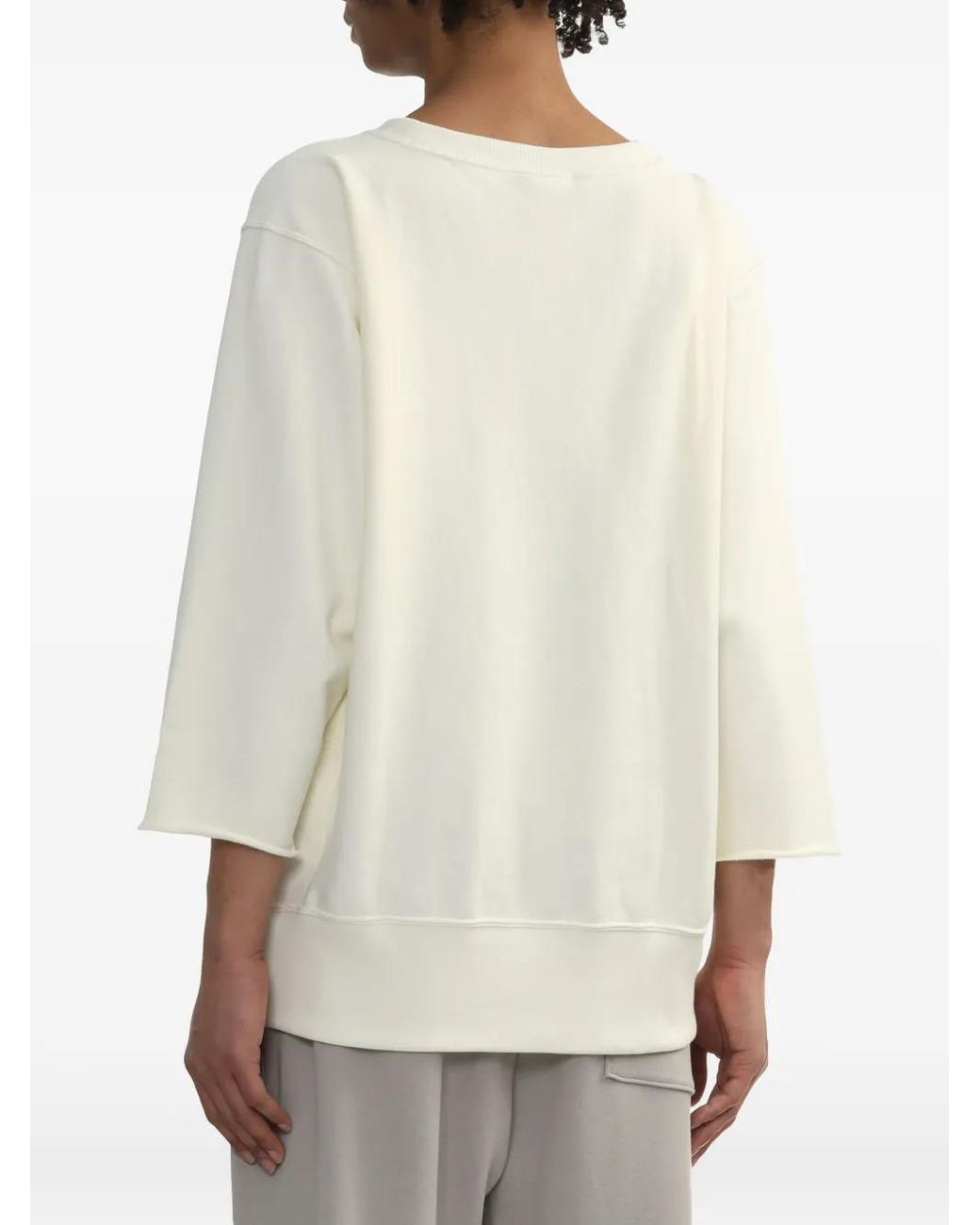 Undercover White Logo-Patch Sweatshirt for men