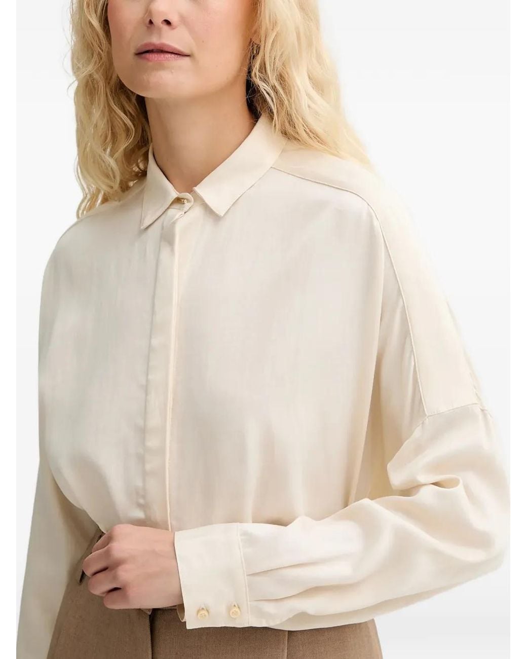 Sessun Natural Long Sleeve Shirt