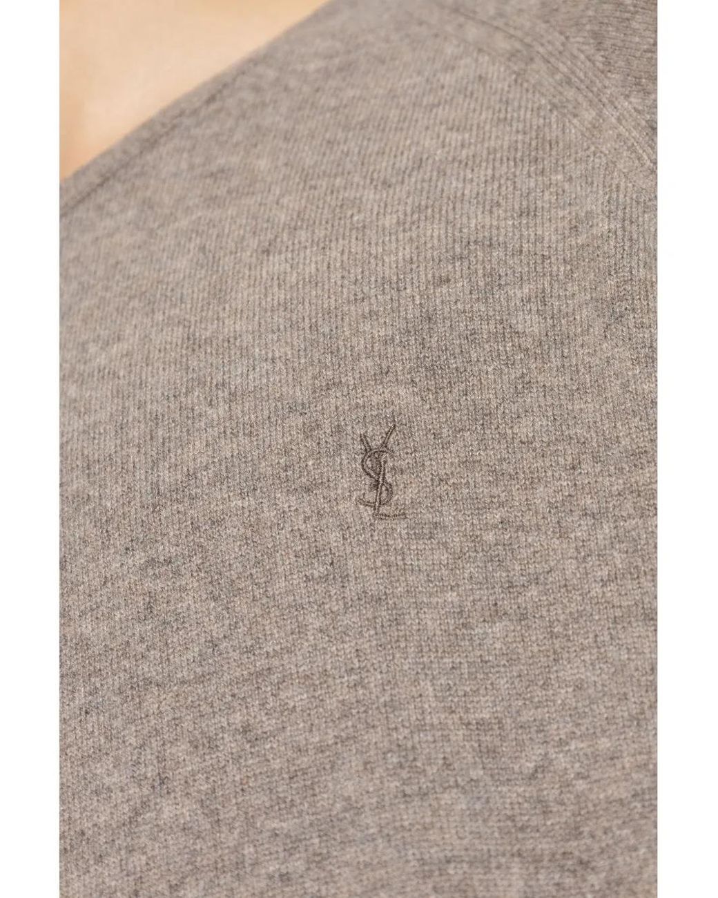 Jersey Cassandre Saint Laurent de hombre de color Gray