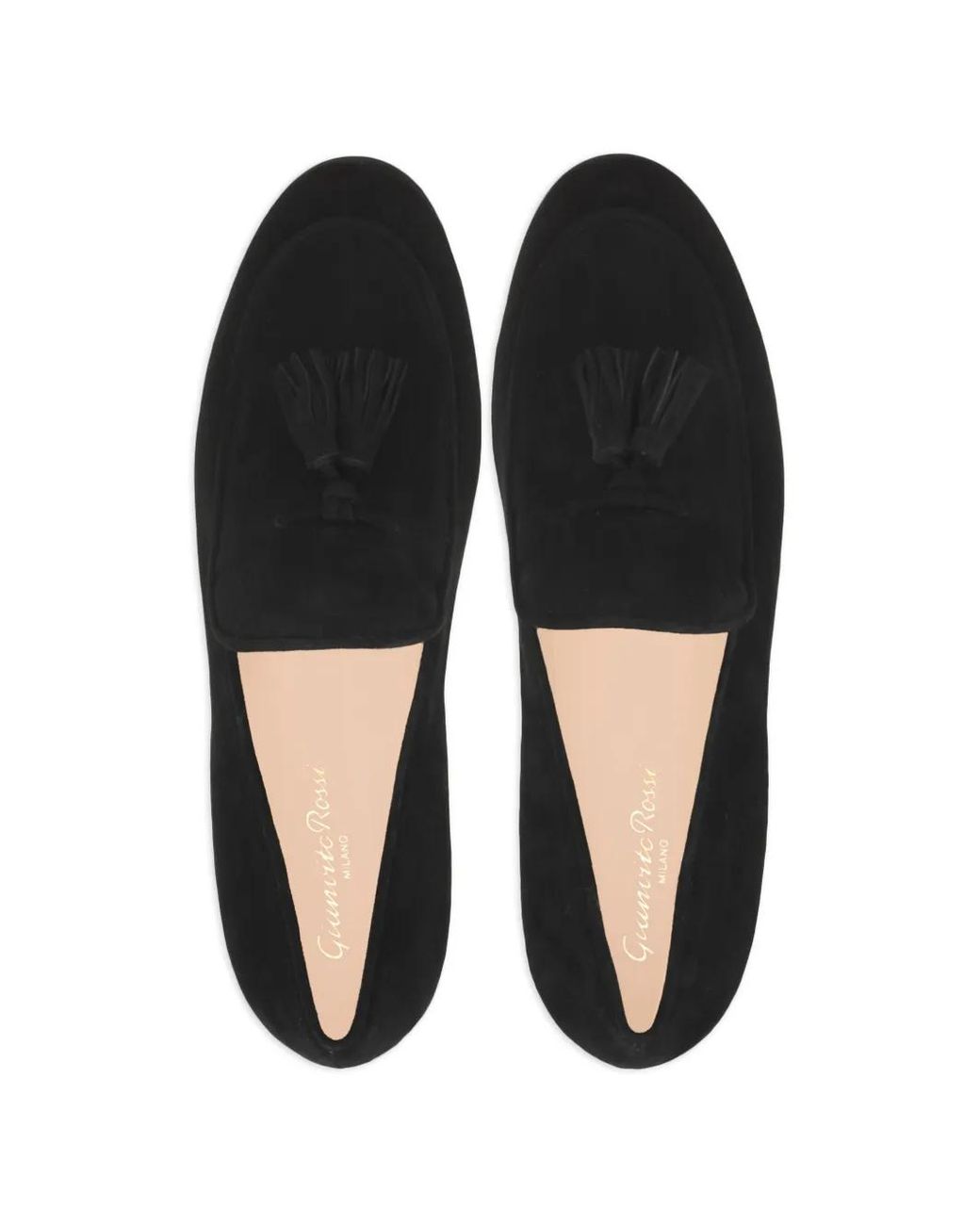 Gianvito Rossi Black Vittoria Loafers