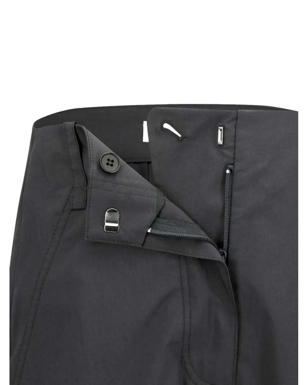 Amomento Blue Curved Trousers