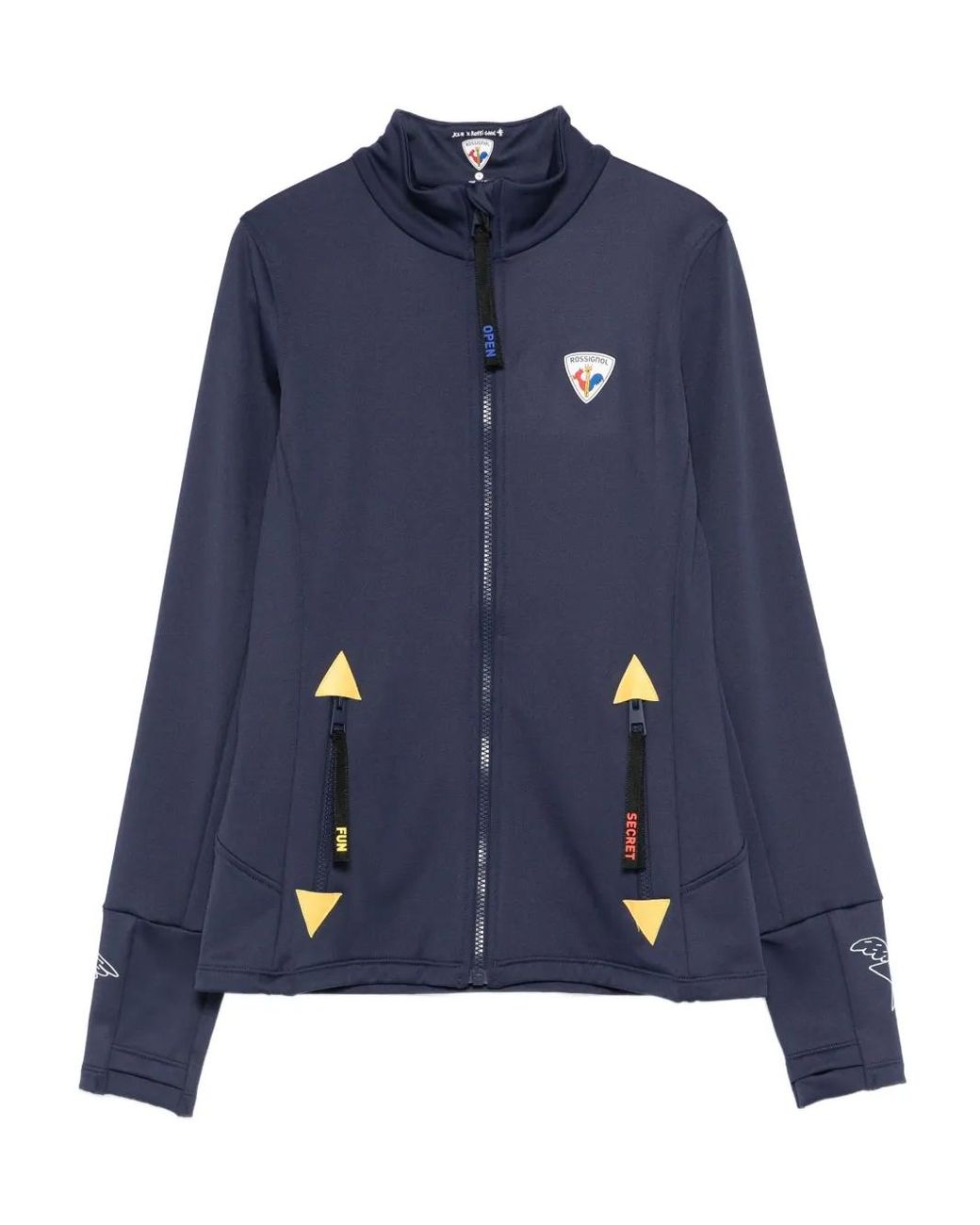 Rossignol Blue Jcc Climi Zip-Up Ski Jacket