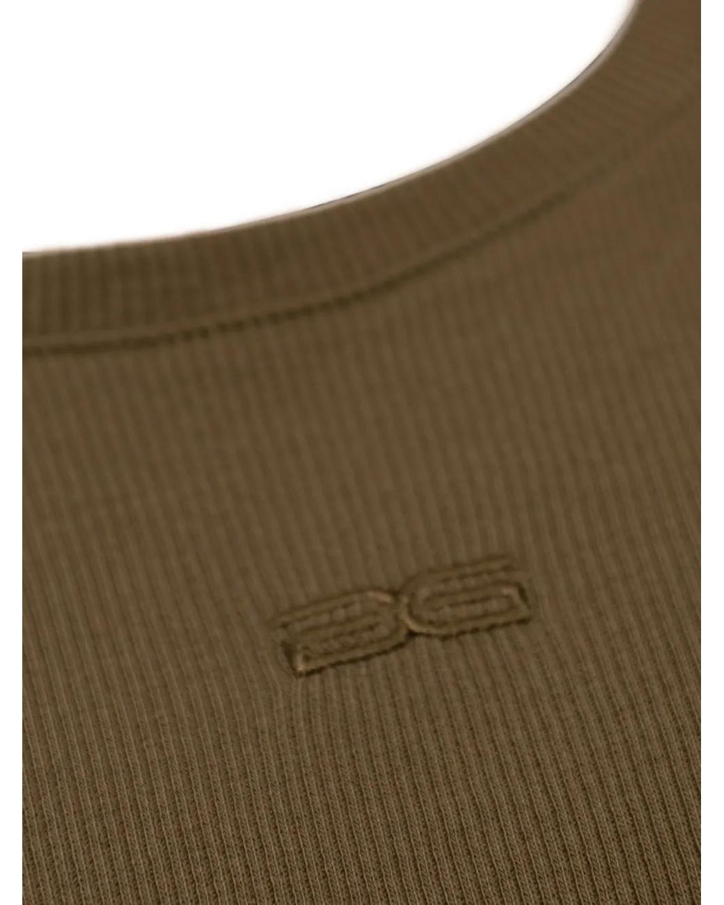 Gestuz Green Gzbetty Twist-Detail T-Shirt