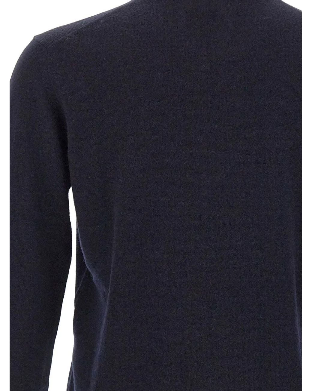 Della Ciana Blue Pull À Col Zippé for men