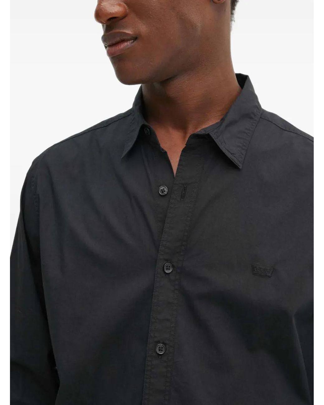 Levi's Black Long-Sleeve Shirt for men