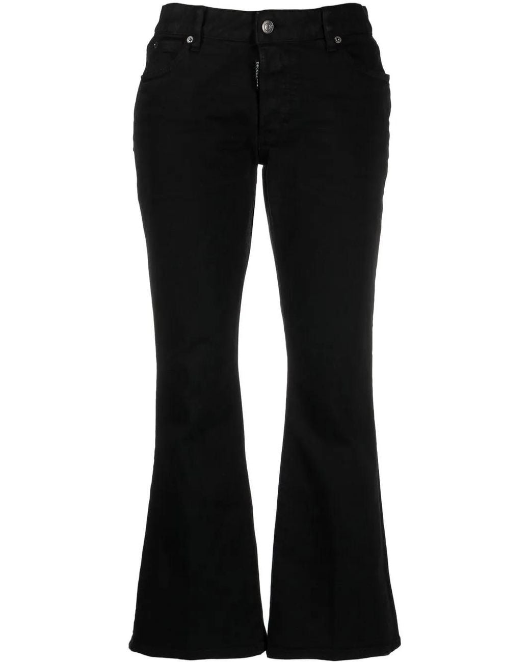 DSquared² Black Bull Flared Jeans