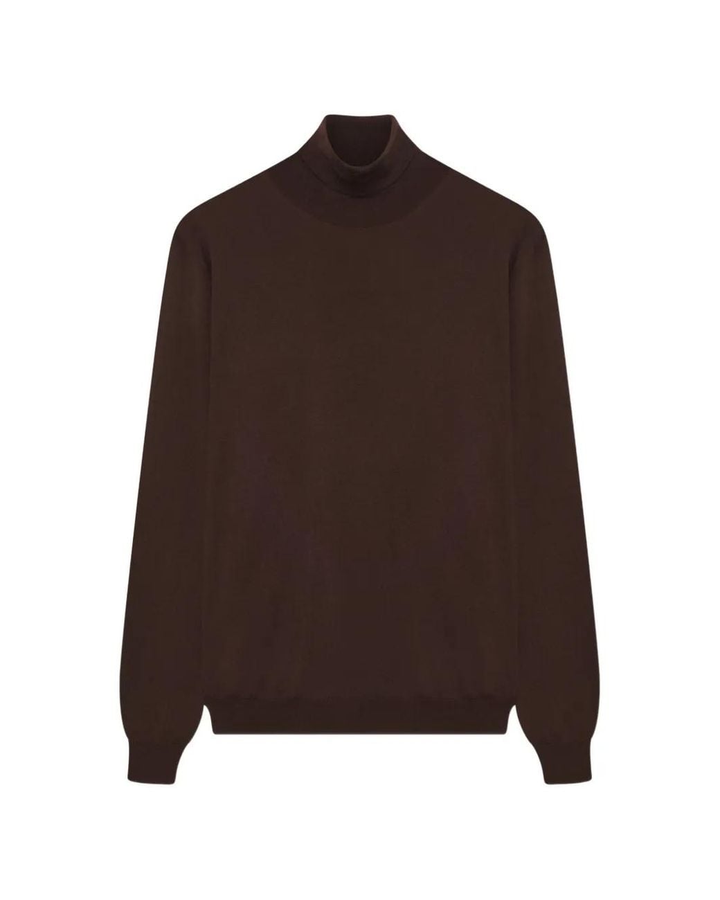 Pull À Col Roulé Lardini pour homme en coloris Brown