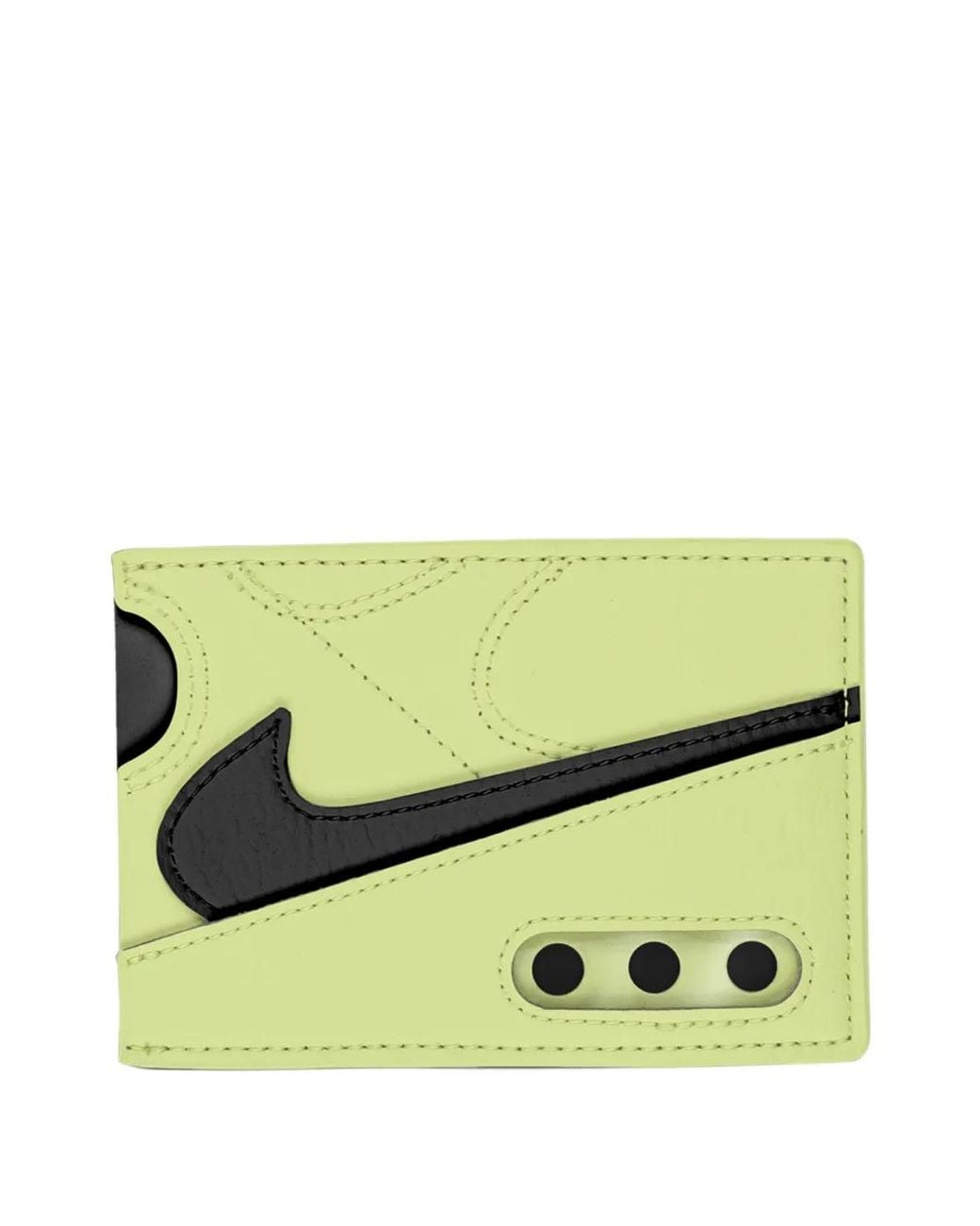 Nike Yellow Icon Air Max 90 Card Holder for men