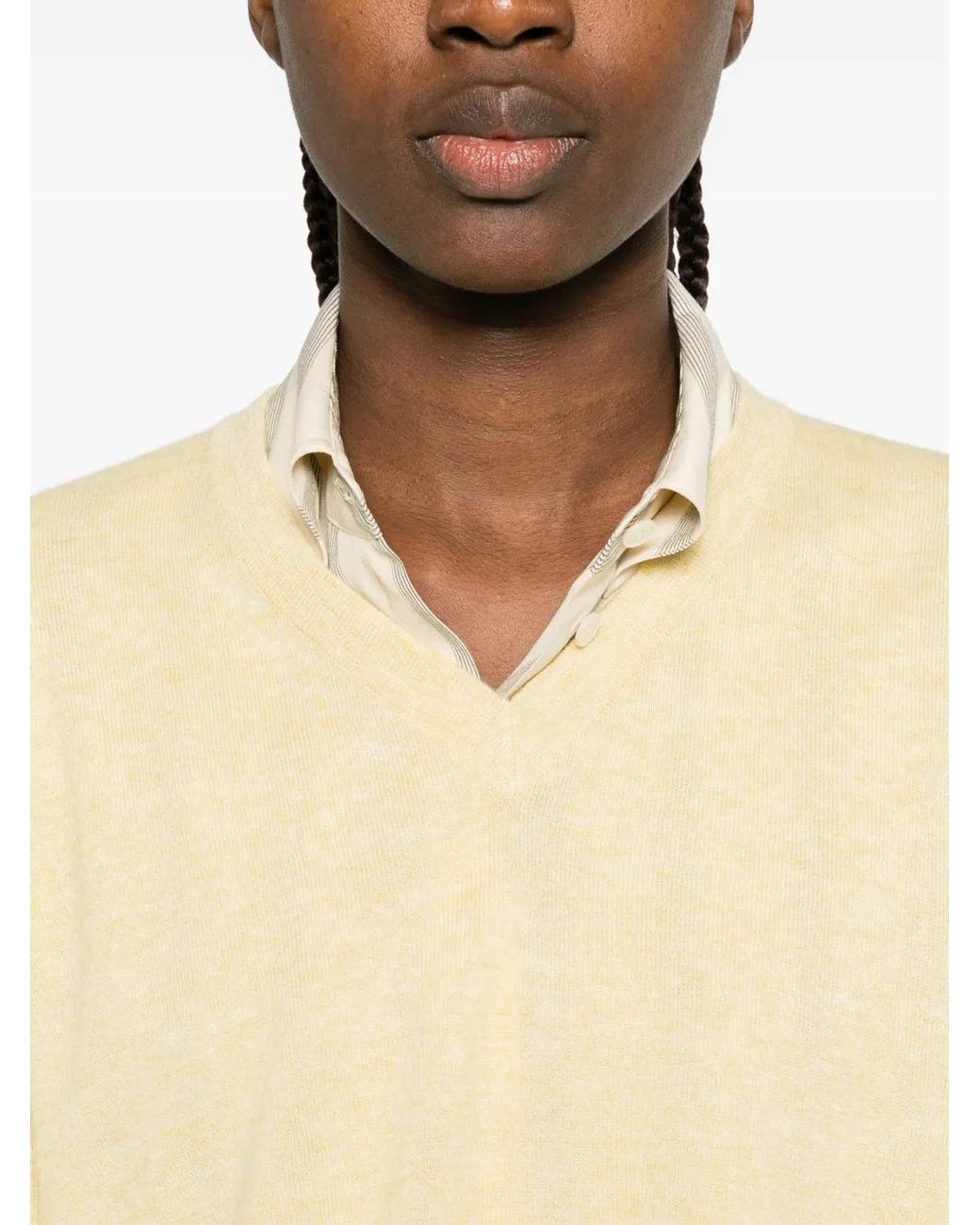 Haut Nian The Row en coloris Yellow