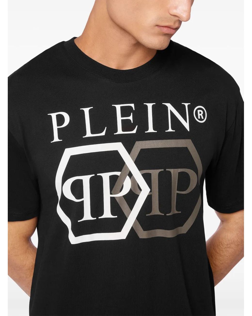 Philipp Plein Black T-shirt for men