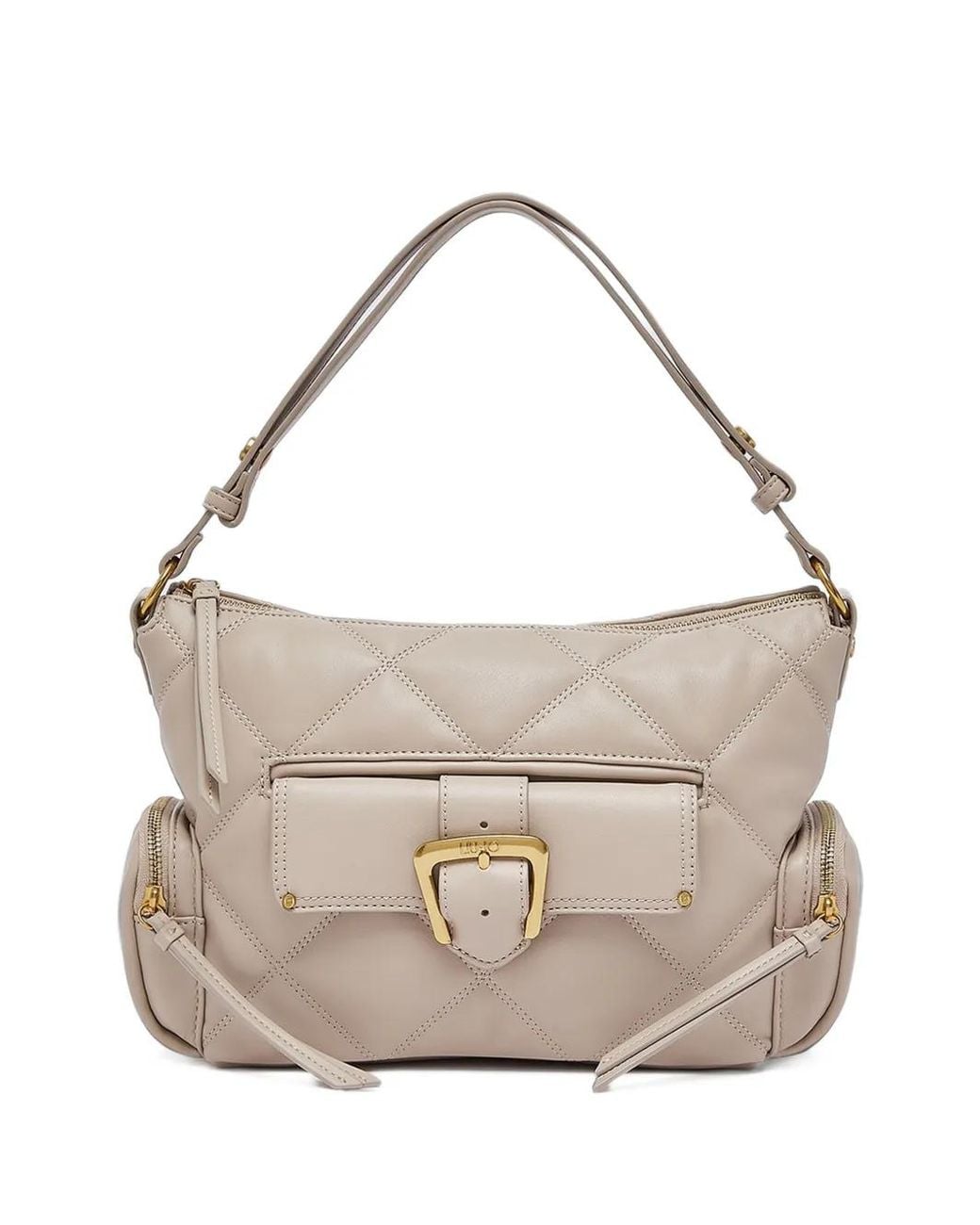 Liu Jo White Small Hobo Bag Quilted