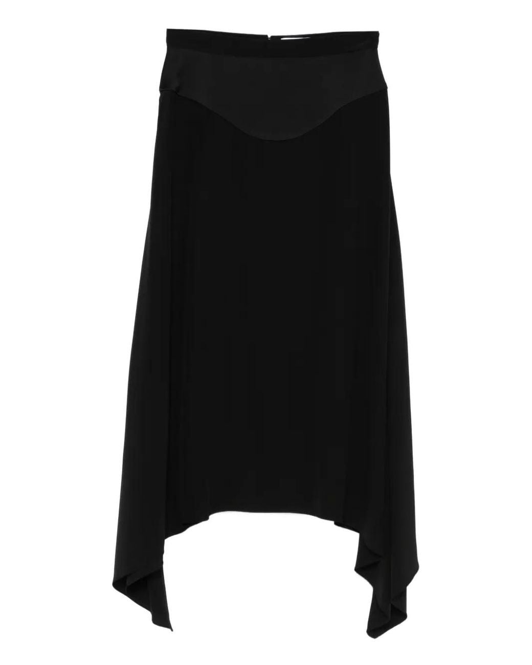 Stella McCartney Mini-Rok Met Ritssluiting in het Black