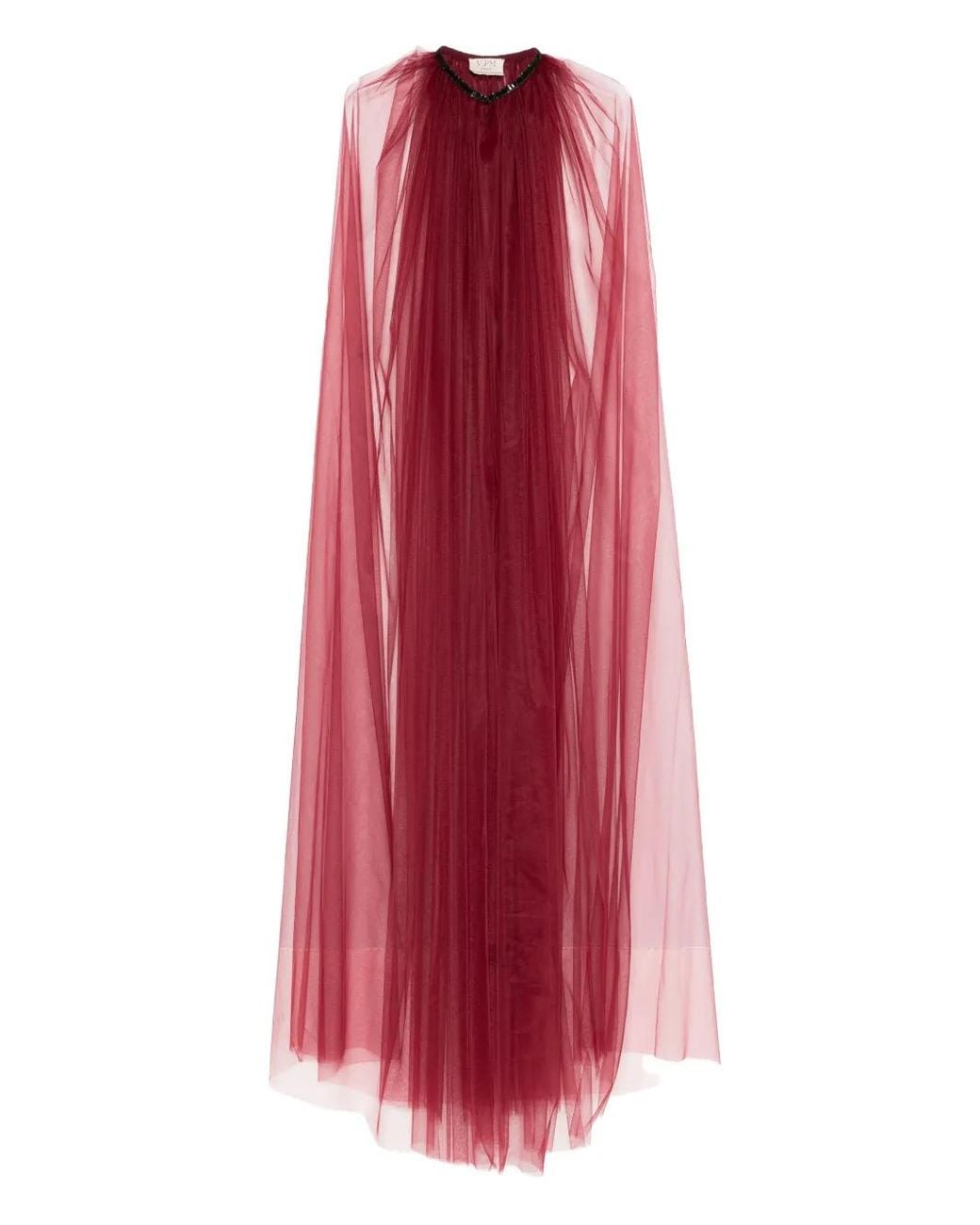 V:PM ATELIER Red Wanda Cape