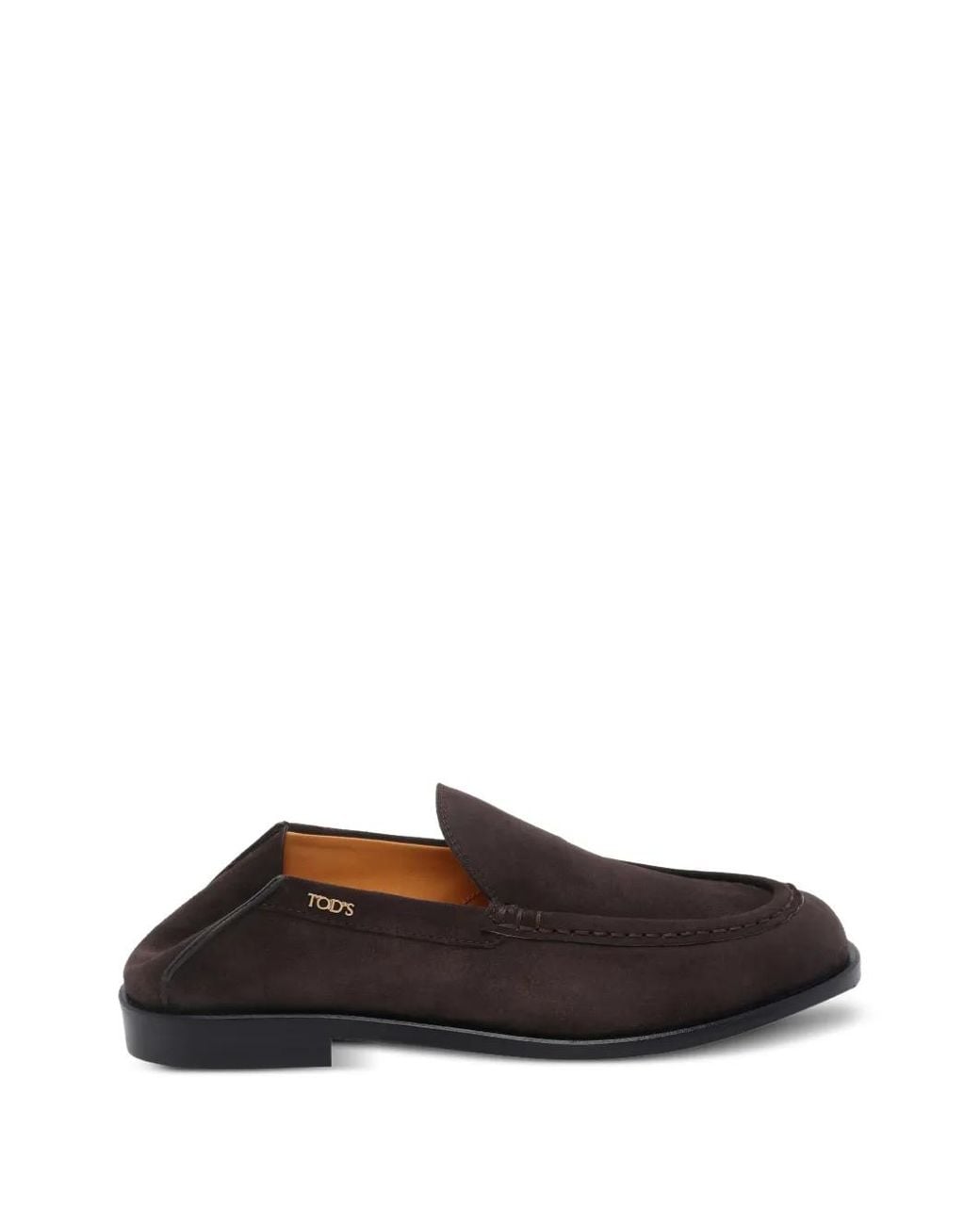 Tod's White Loafer Suede "Mule"