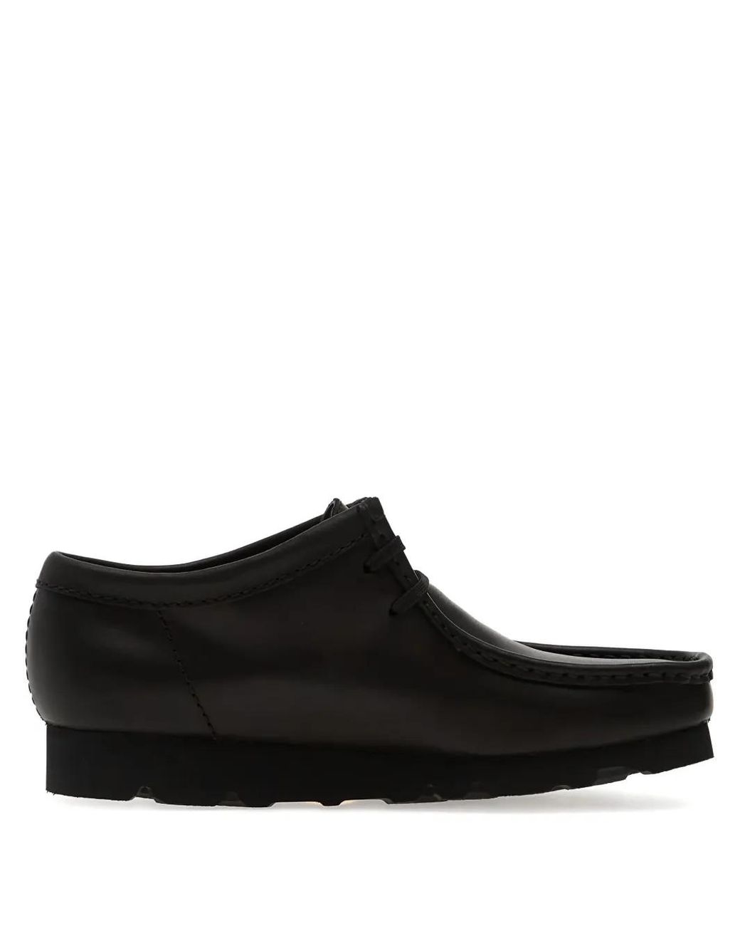 Clarks Black Wallabee Gtx Derby Shoes for men