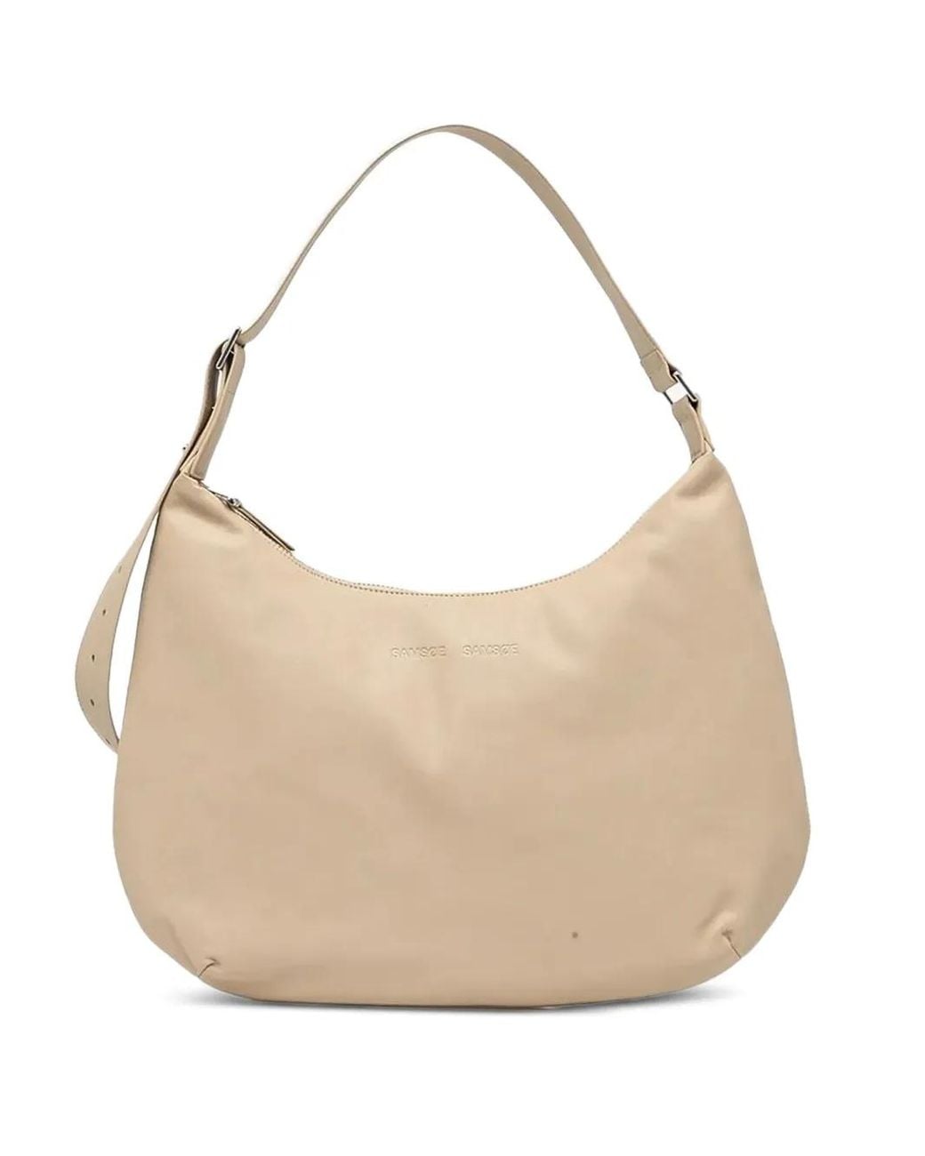 Borsa A Spalla Con Zip di Samsøe & Samsøe in Natural
