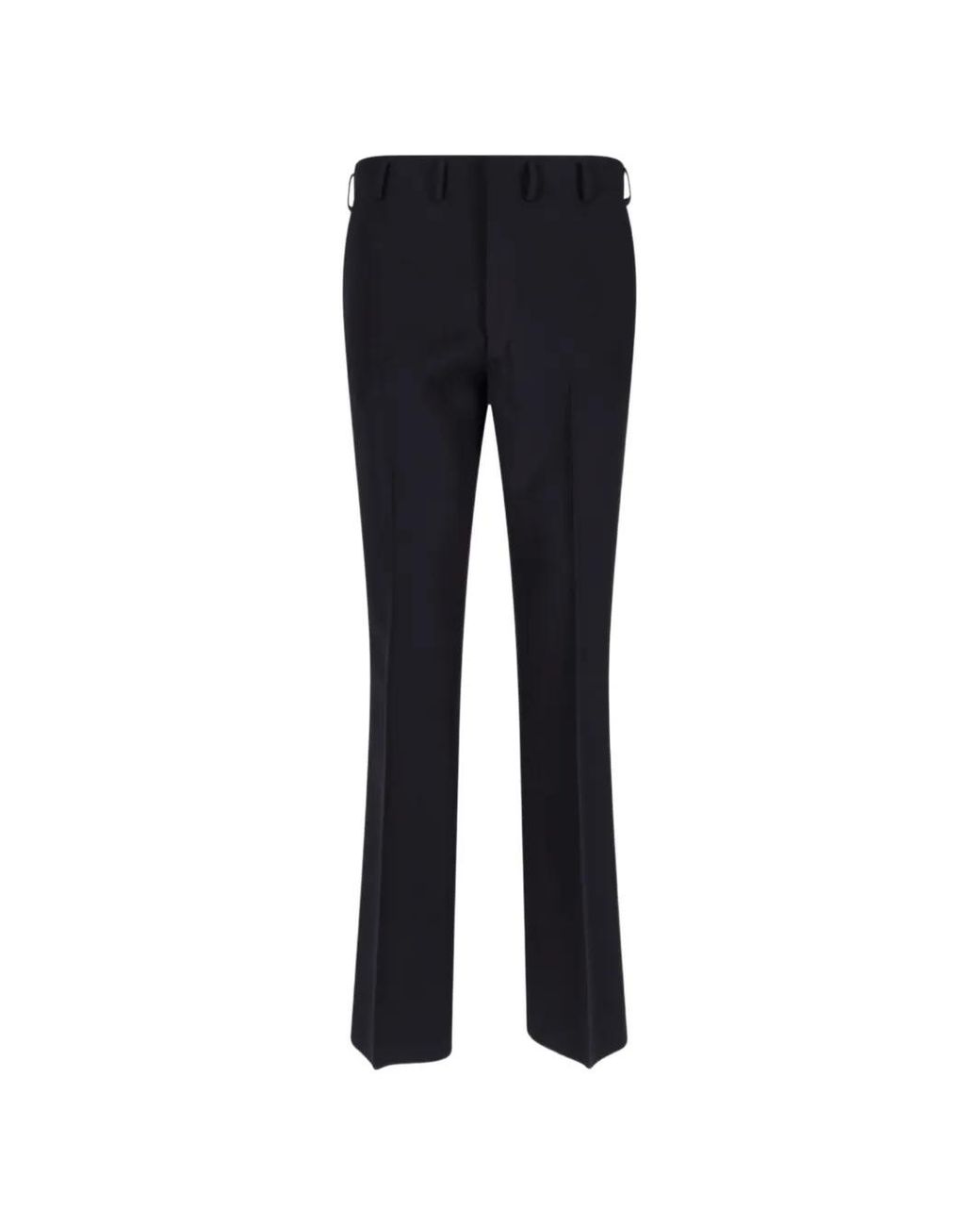 Prada Blue Pantalon En Laine for men