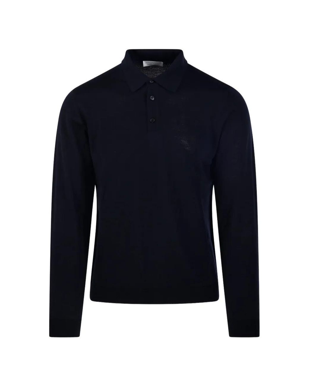 Roberto Collina Langärmeliger Pullover in Blue für Herren