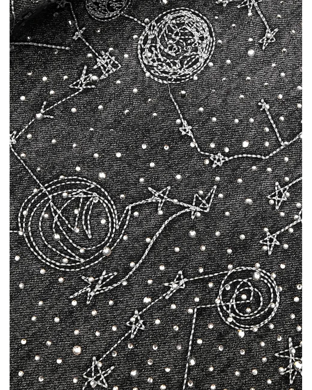BIRTH OF ROYAL CHILD Gray 20K Zodiac Diamond Jeans for men