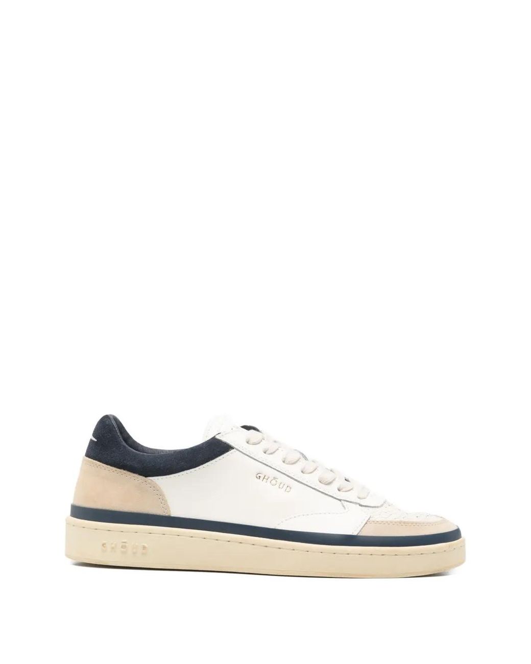 GHOUD VENICE White Perforated Sneakers for men