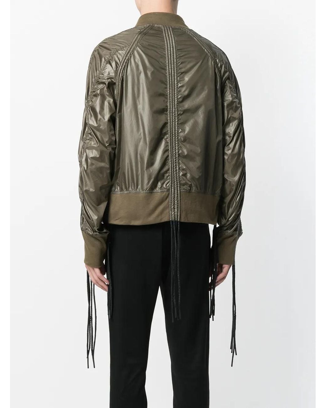 KTZ Green Corded Bomber Jacket