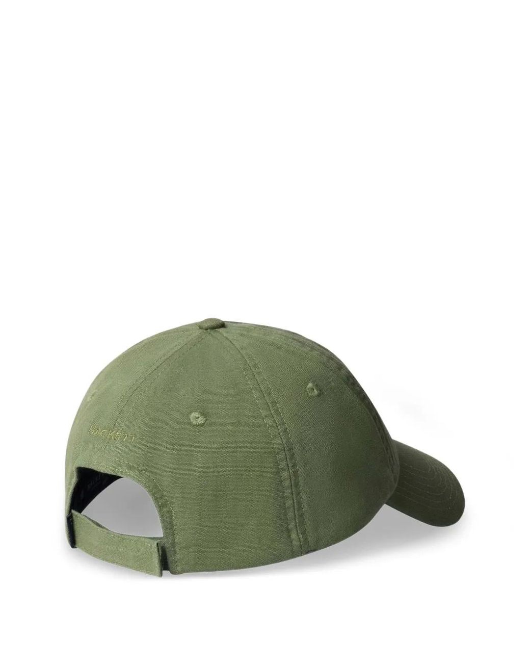 Hackett Green Washed Brolly Embroidered Cap for men