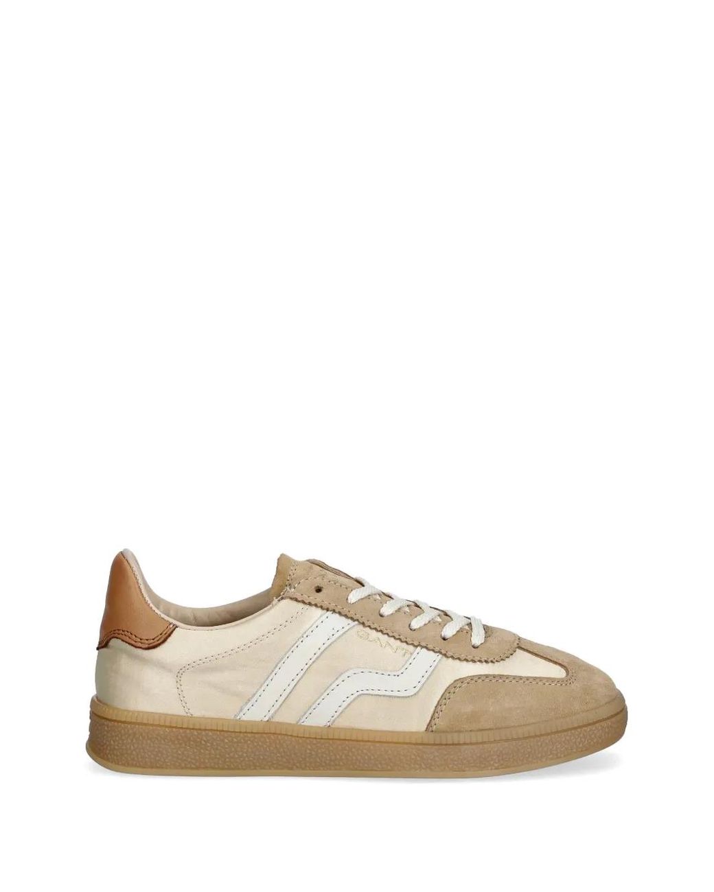 Gant Natural Suede Panel Sneakers
