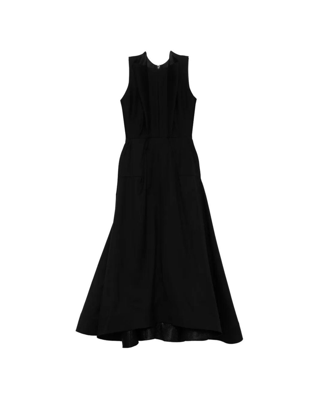 Maticevski Black Invigorate Midi Dress