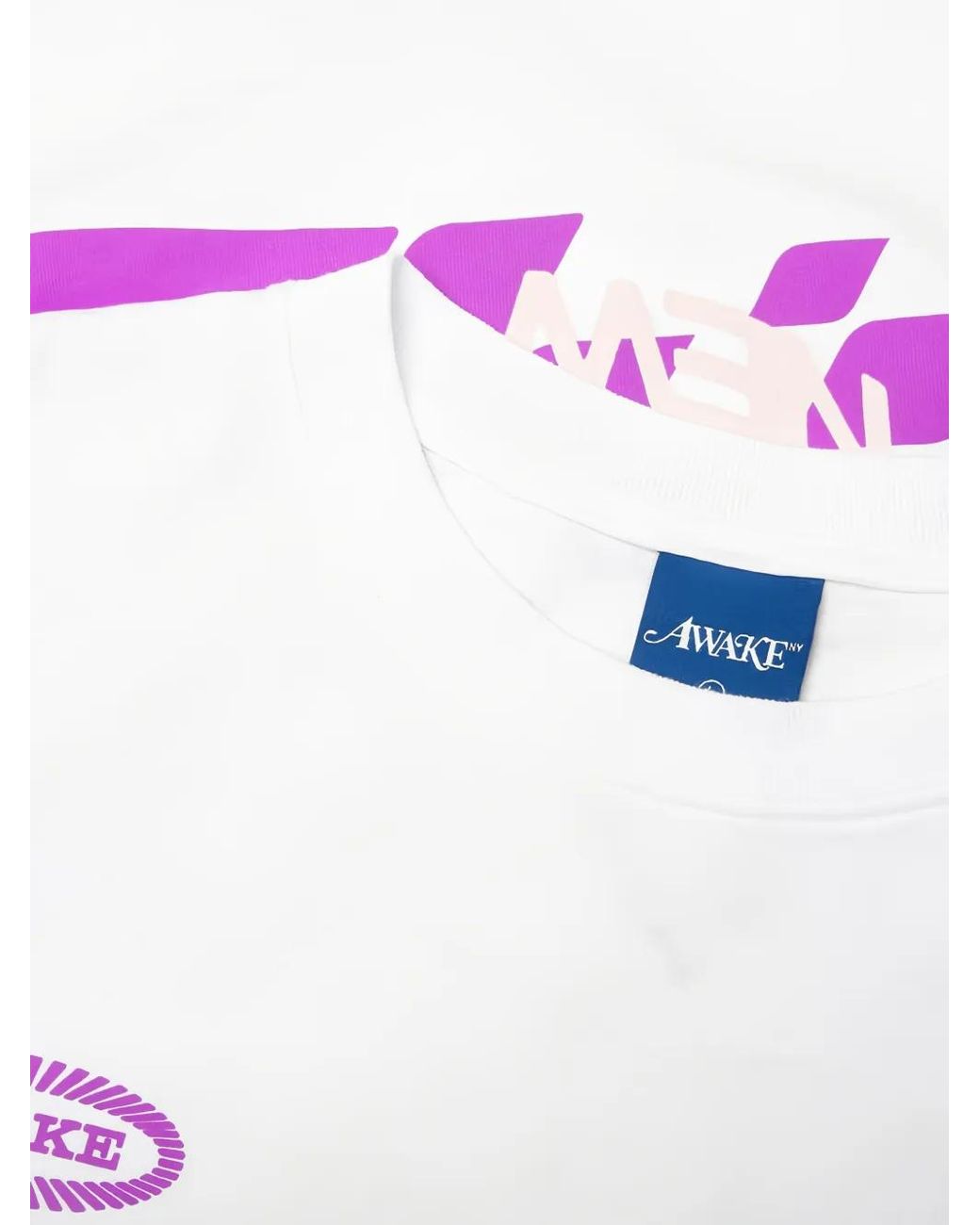 AWAKE NY Pink Graphic-Print T-Shirt for men